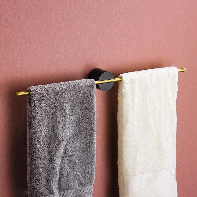 Modern Metal Towel Rack – Wall-Mounted, Rustproof & Space-Saving Bathroom Holder