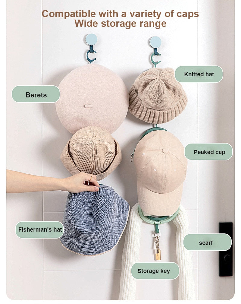 Multi-Purpose Creative Round Hook Hanger