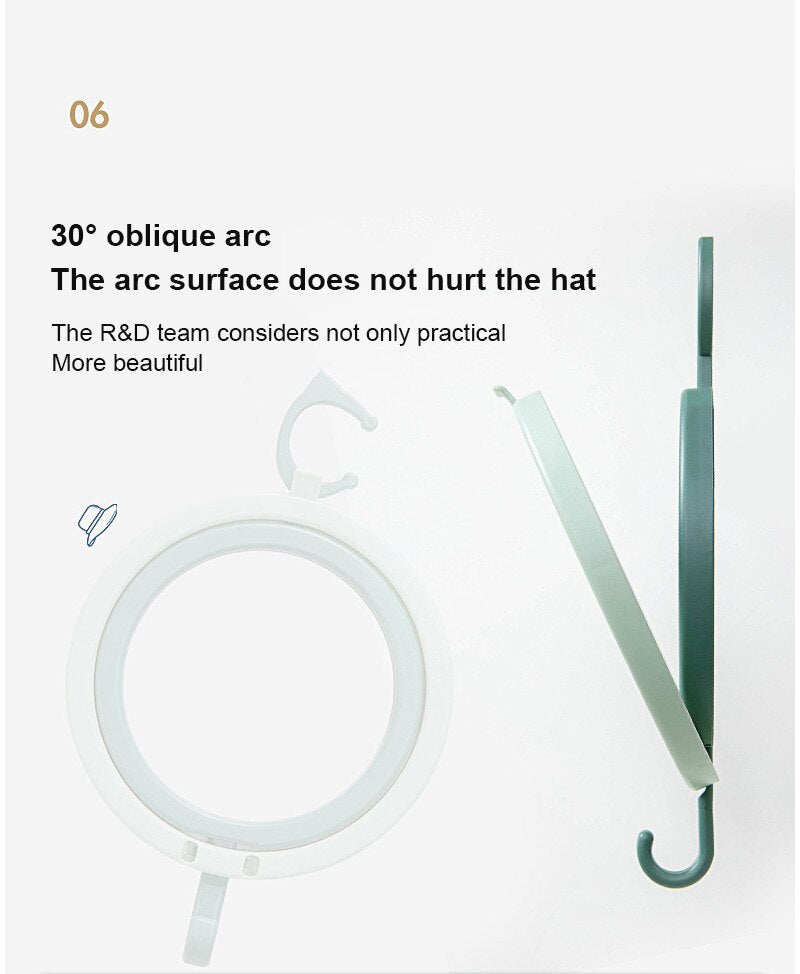 Multi-Purpose Creative Round Hook Hanger