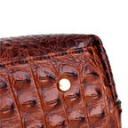 Leather Crocodile Bag – with handcrafted details