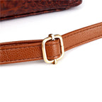 Leather Crocodile Bag – with handcrafted details
