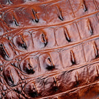 Leather Crocodile Bag – with handcrafted details