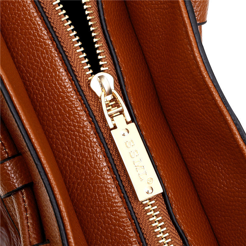 Leather Crocodile Bag – with handcrafted details