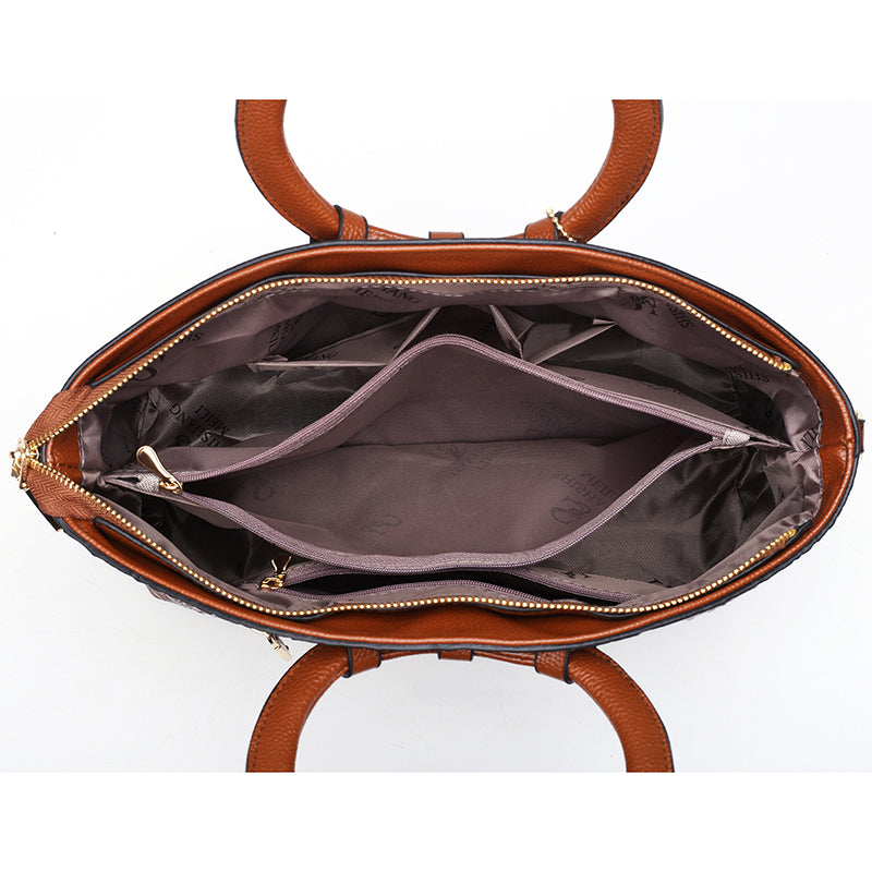 Leather Crocodile Bag – with handcrafted details