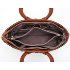 Leather Crocodile Bag – with handcrafted details