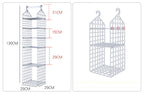 Foldable Wardrobe Multilayer Storage Rack