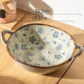 Flora Ceramic Pasta Bowls