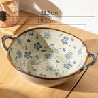 Flora Ceramic Pasta Bowls