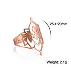 Buddha Vintage Lotus Rings for Women
