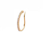 Minimalist Simulated Round Small Pearl Ear Cuff Earrings For Women