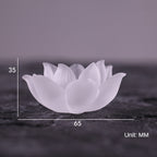 Aromatherapy Colored Glaze Lotus Incense Burner