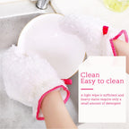 Reusable Waterproof Fiber Dishwashing Gloves