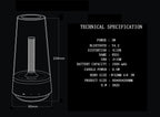 Portable Atmosphere Night Light Speaker