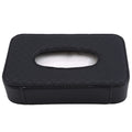Luxury Leather Hanging Car Tissue Box