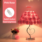 Rose Blossom Nightstand Lamp