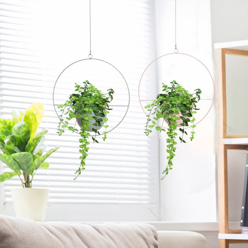 Hanging Plant Pot Holder made of Metal
