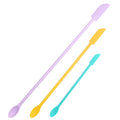 Flexible Long Handle Bottle Scraper Spoon Set