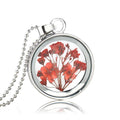 Pressed Flower Necklaces