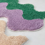 Wavy 2-toned Narrow Rug