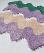 Wavy 2-toned Narrow Rug