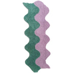 Wavy 2-toned Narrow Rug