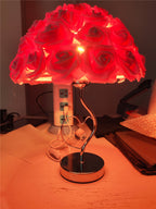 Rose Blossom Nightstand Lamp
