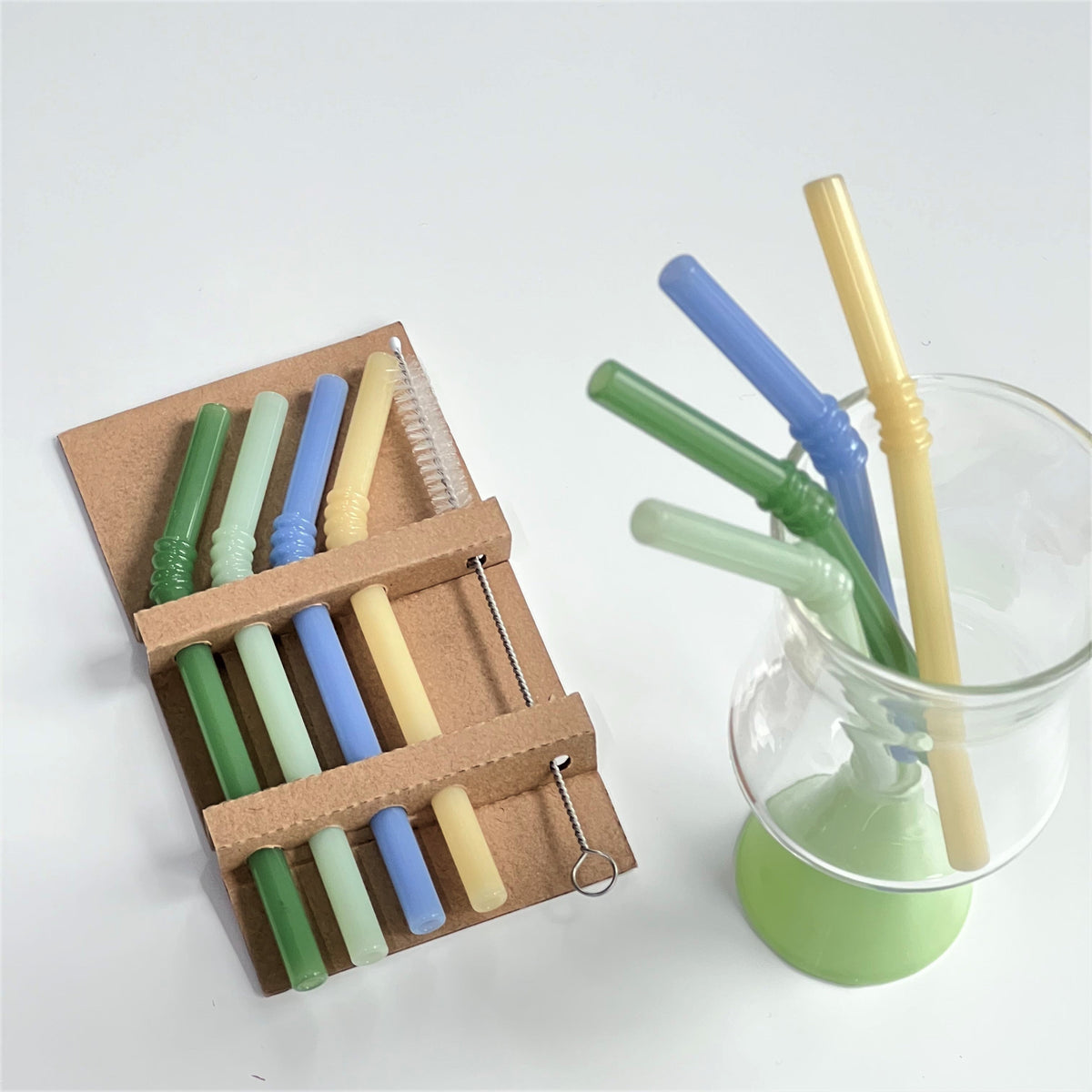 Glass straw - Set of 4