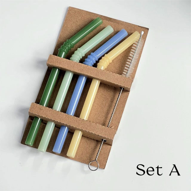 Glass straw - Set of 4