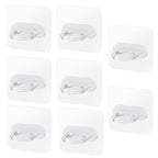 Self Adhesive Kitchen Bathroom Organizer Hook Set