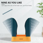 Portable Easy Pastel Trash Bag Holder