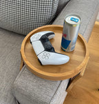 Creative Clip-On Bamboo Sofa Armrest Tray