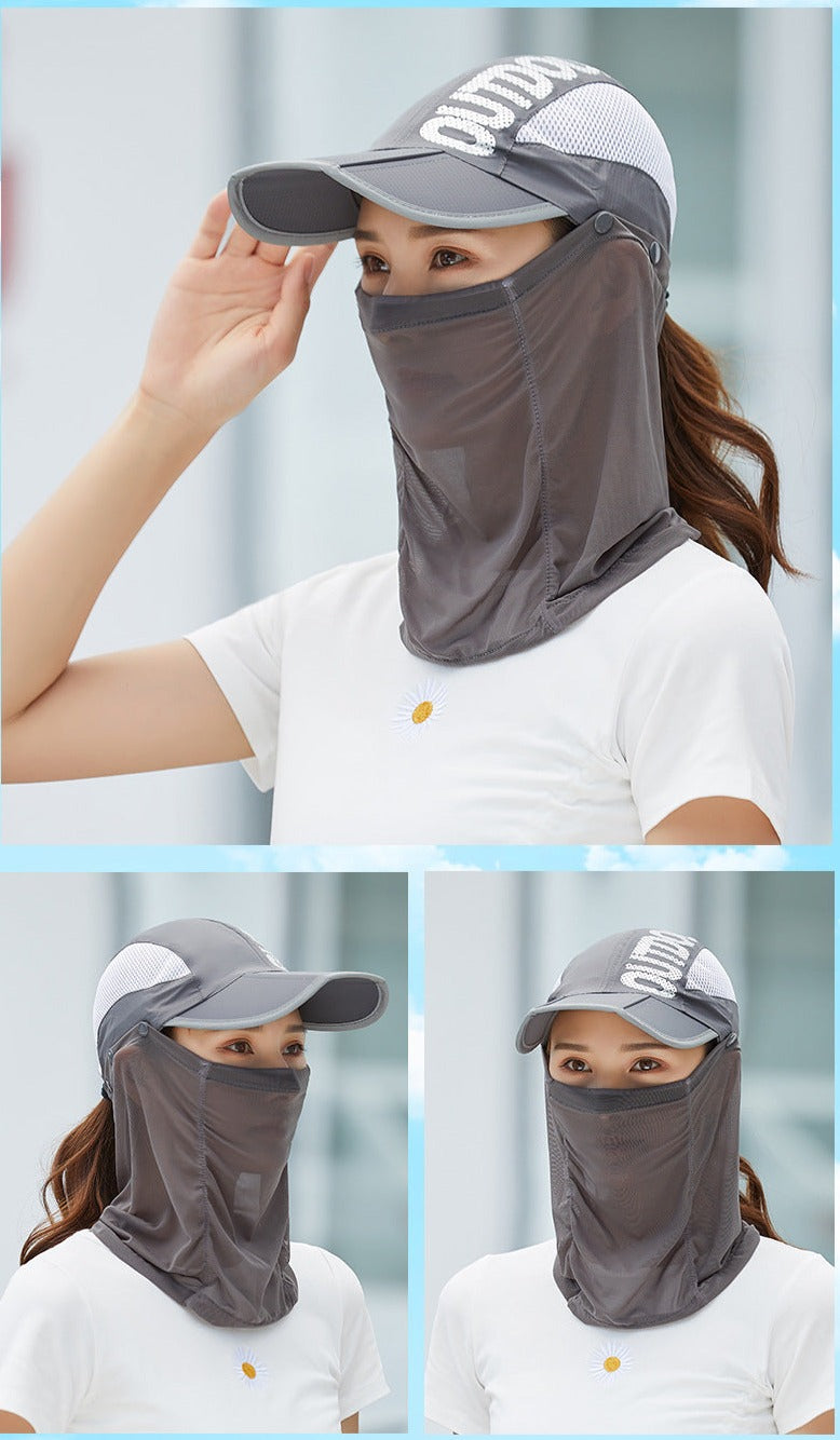 Anti-UV Outdoor Breathable Summer Cap Hat