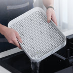 Double Layer Easy Clean Dish Drainer Tray