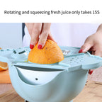 All-in-One Drain Basket Vegetable Grater