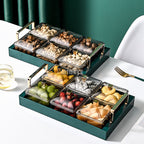 Luxury dessert tray highlighting the style and taste of dishes