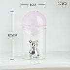 Transparent Double Glass Terrarium Art Vase