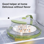 Adjustable Vent Transparent Microwave Cover Lid