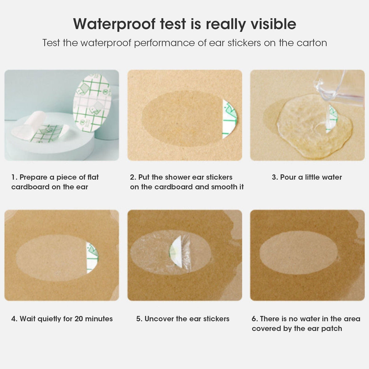 Disposable Waterproof Swimming Ear Protection Set