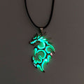Vintage Luminous Dragon Necklace
