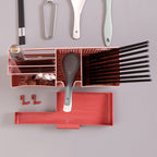Wall-Mounted Kitchen Cutlery Drainer Storage