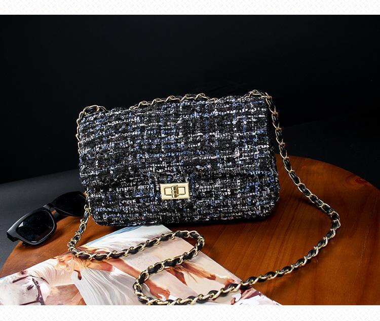 Luxury Handbag Designer Flap Crossbody Bag