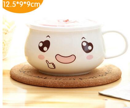 Lovely Instant Noodles Porcelain Bowls