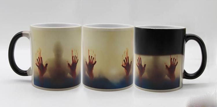 Heat Sensitive Bloody Hands Mug