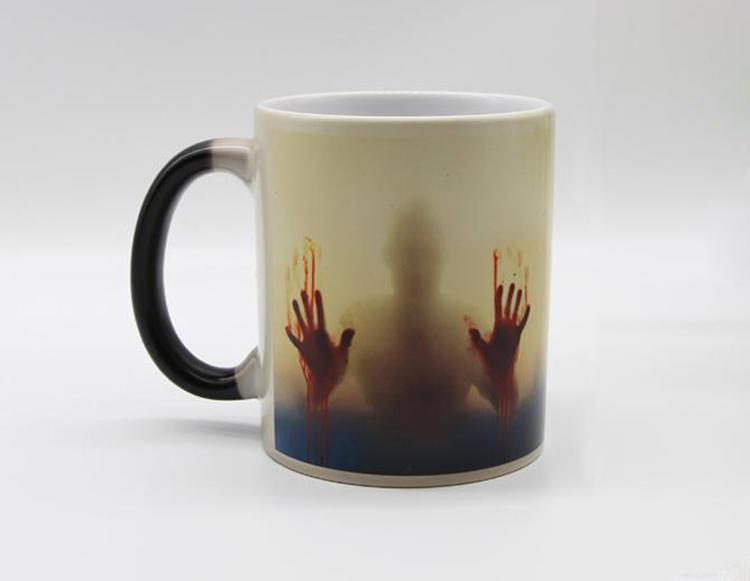 Heat Sensitive Bloody Hands Mug