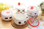 Lovely Instant Noodles Porcelain Bowls