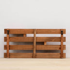 Handmade Wood Boxes Shelf Organizer