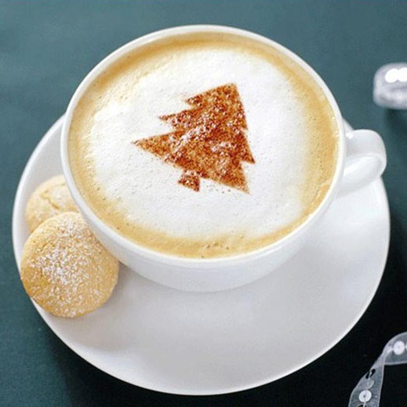 Latte Stencil Kit - 16 Piece Set