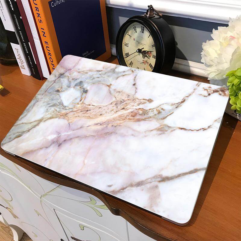 Natural Marble Skin Laptop Sticker for Apple Macbooks