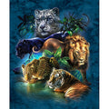 Powerful Big Cats - GemPaint Kit