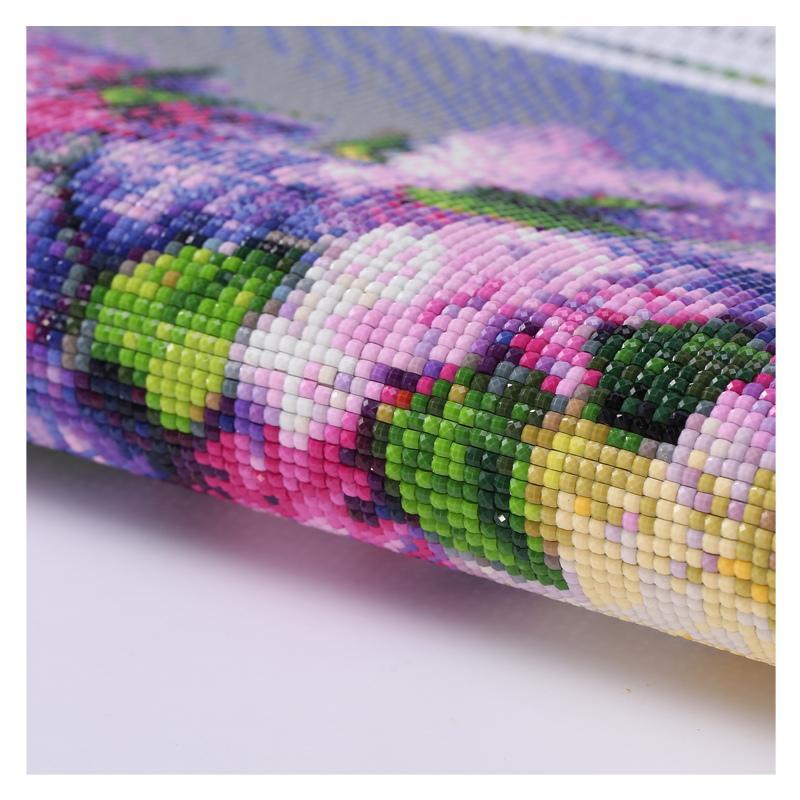 Purple Flowers - GemPaint Kit